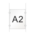 Cable Display Kit - A2 Portrait One Pocket