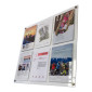 A4 Acrylic Sign Board / Notice Board / Poster Board / Information Board / Bulletin Board