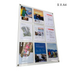 A4 Acrylic Sign Board Notice Board Poster Board Information Board Bulletin Board