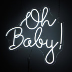 Oh Baby LED Neon Sign- Pre-made Oh Baby Neon Sign - Ready to Ship