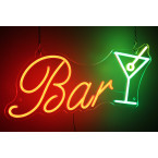 Bar LED Neon Sign- Pre-made LED Neon Sign - Ready to Ship