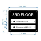 Building Floor Sign /Suite Sign