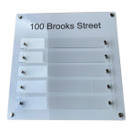 Directory Sign / Building Index Way-finding Sign- 60cm wide