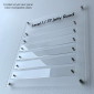 Directory Sign / Building Index Way-finding Sign with 10-28  Strips
