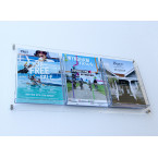 Floating A4 Brochure Display Board - 3XA4