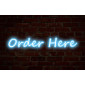 Order Here Led Neon Sign