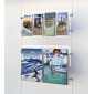 A4 and DL Brochure Cable Display leaflet holders