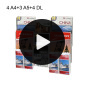 4 A4 + 3 A5 + 4 DL   Wall Brochure Holder Kit