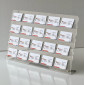 Superior Counter Top Acrylic Business Card Holder - 20 Pocket