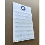 Custom-made Business Card Display Board