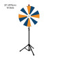 24"Custom Carnival Dry Erase Spinning Prize Wheel with Tripod