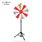 24"Custom Carnival Dry Erase Spinning Prize Wheel with Tripod