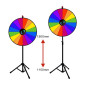 Dry Erase Spinning Prize Wheel with Tripod Raffle wheels