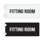 Fitting Room Sign / Wall Projected Sign