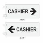 Cashier Sign / Wall Projecting Sign