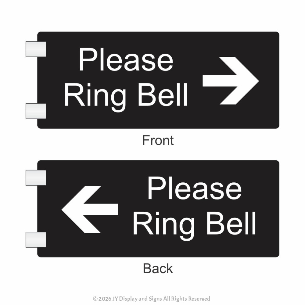 Please Ring Bell Sign - OSRB | JY Display