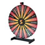 24 Inch Custom-graphic Dry Erase Spinning Prize Wheel Spinner - Countertop