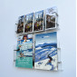 A4 Brochure Display Racks / Booklet Shelves