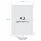 A0 Acrylic Sign Poster Frame