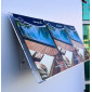 DL & A5 Angled Brochure Display Racks / Booklet Shelves