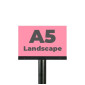A4  and A5 Euro Sign Holder for Carousel