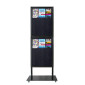 Tall Info Stand - with 2 x Felt Boards