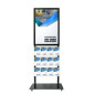 Tall Info Stand - A1 Snap Frame with 12 A5 Brochure Holders