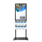 Tall Info Stand - A1 Snap Frame with 8 A5 Brochure Holders